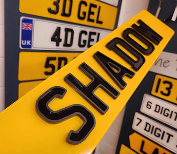 Are SHADOW Number Plates Road Legal? - Limitless Plates: 3D + 4D Number Plate Specialists