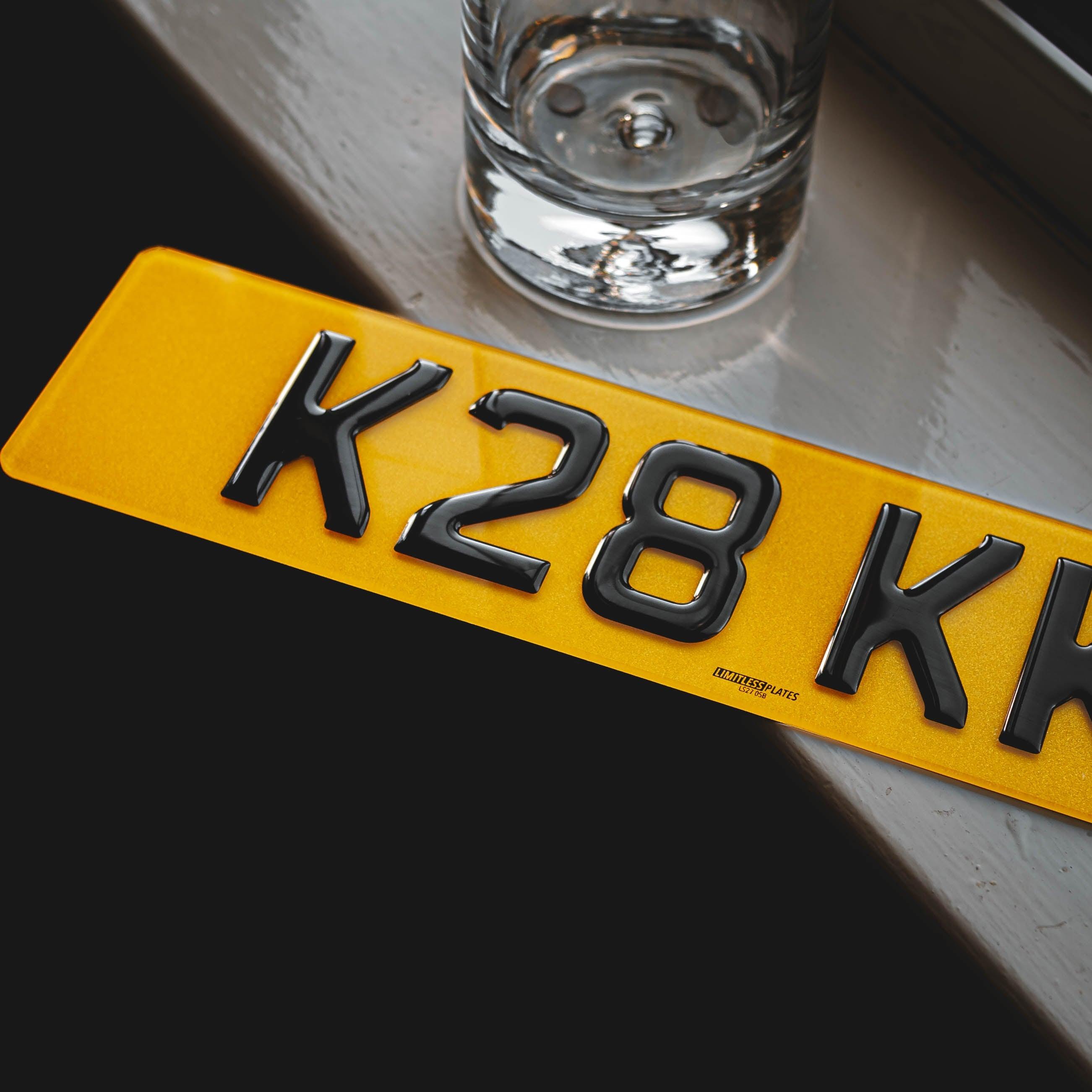 Why would you want a 3D Number Plates? Heres why – Limitless Plates: 3D ...